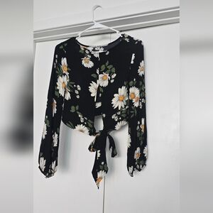 Flowers tops size XS
